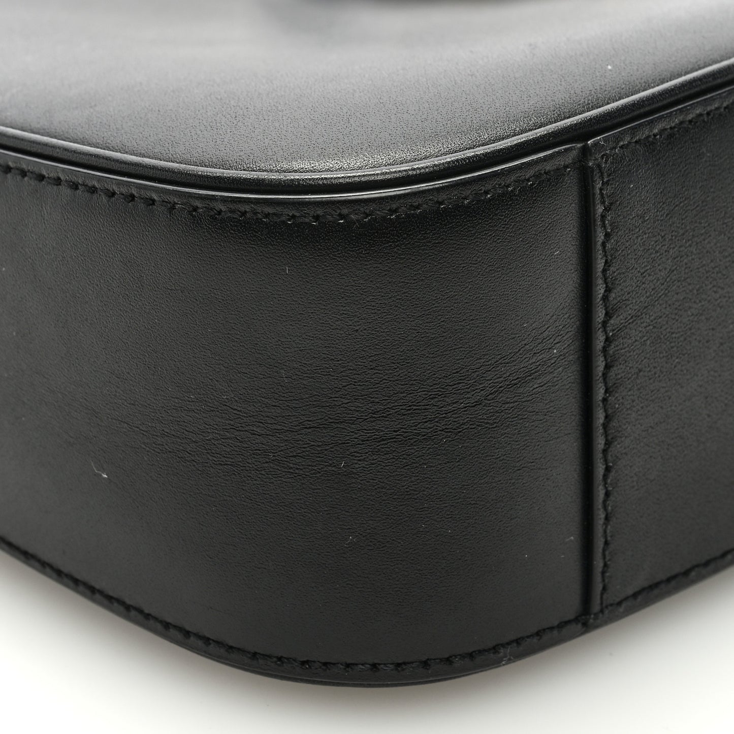SAINT LAURENT Smooth Calfskin Le 5 A 7 Hobo Black