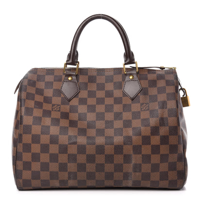 Louis Vuitton Damier Ebene Speedy 30 1 of 14