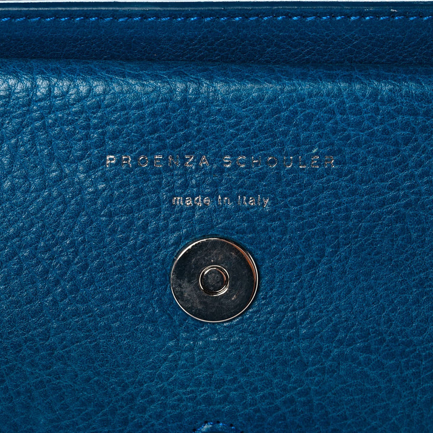Proenza Schouler New Linosa Mini PS11 Classic Shoulder Sea Blue 10 of 10