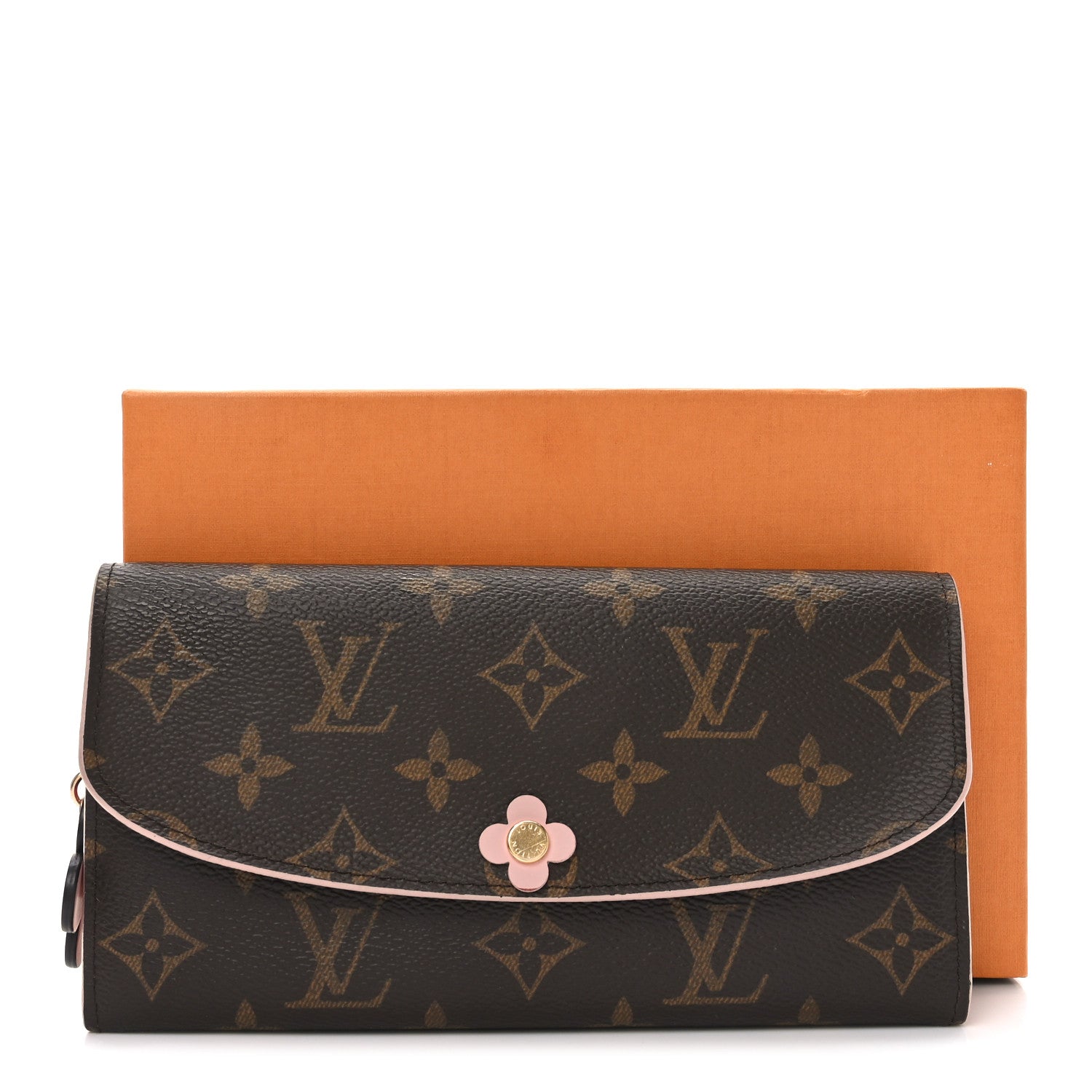 Louis Vuitton Monogram Bloom Flower Emilie Wallet 7 of 7