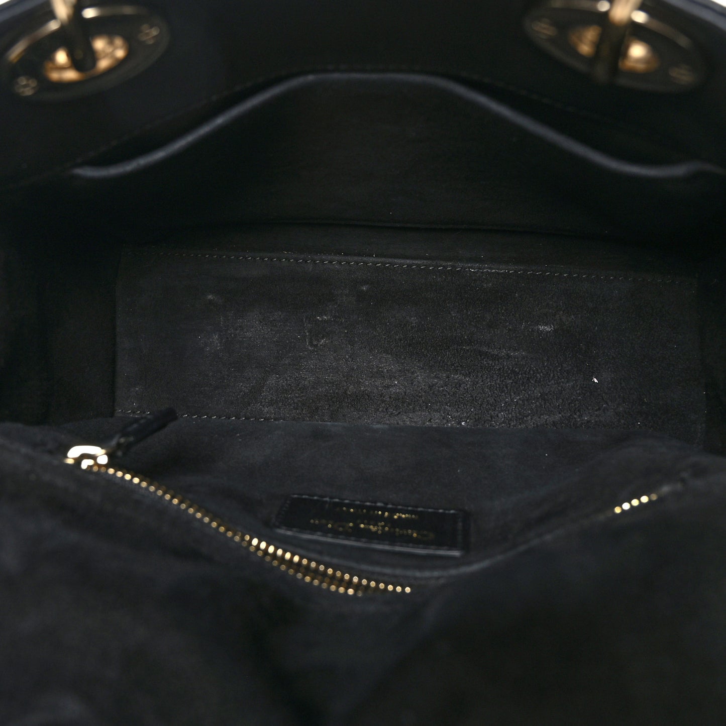 Lambskin Cannage Small My ABCDior Lady Dior Black