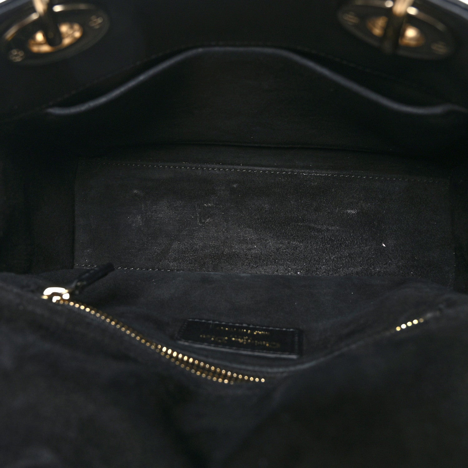 Christian Dior Lambskin Cannage Small My ABCDior Lady Dior Black 5 of 9