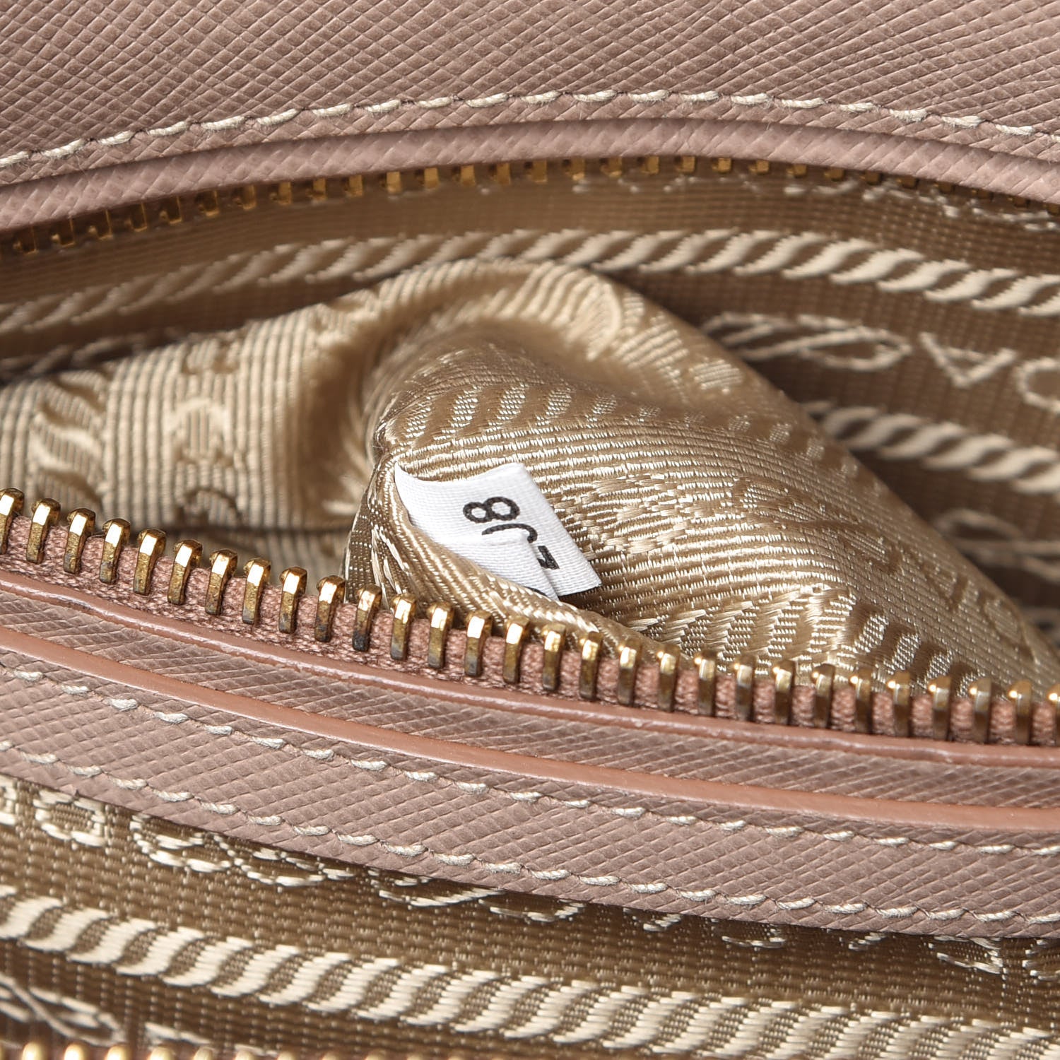 Prada Saffiano Lux Medium Promenade Tote Cammeo 8 of 16