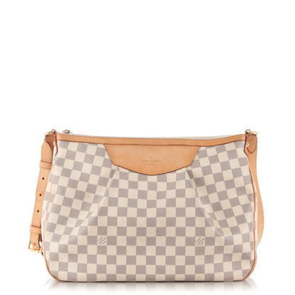 Louis Vuitton Damier Azur Siracusa MM 1 of 9