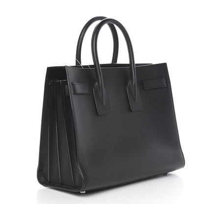 Saint Laurent Grained Calfskin Small Sac De Jour Black 2 of 8