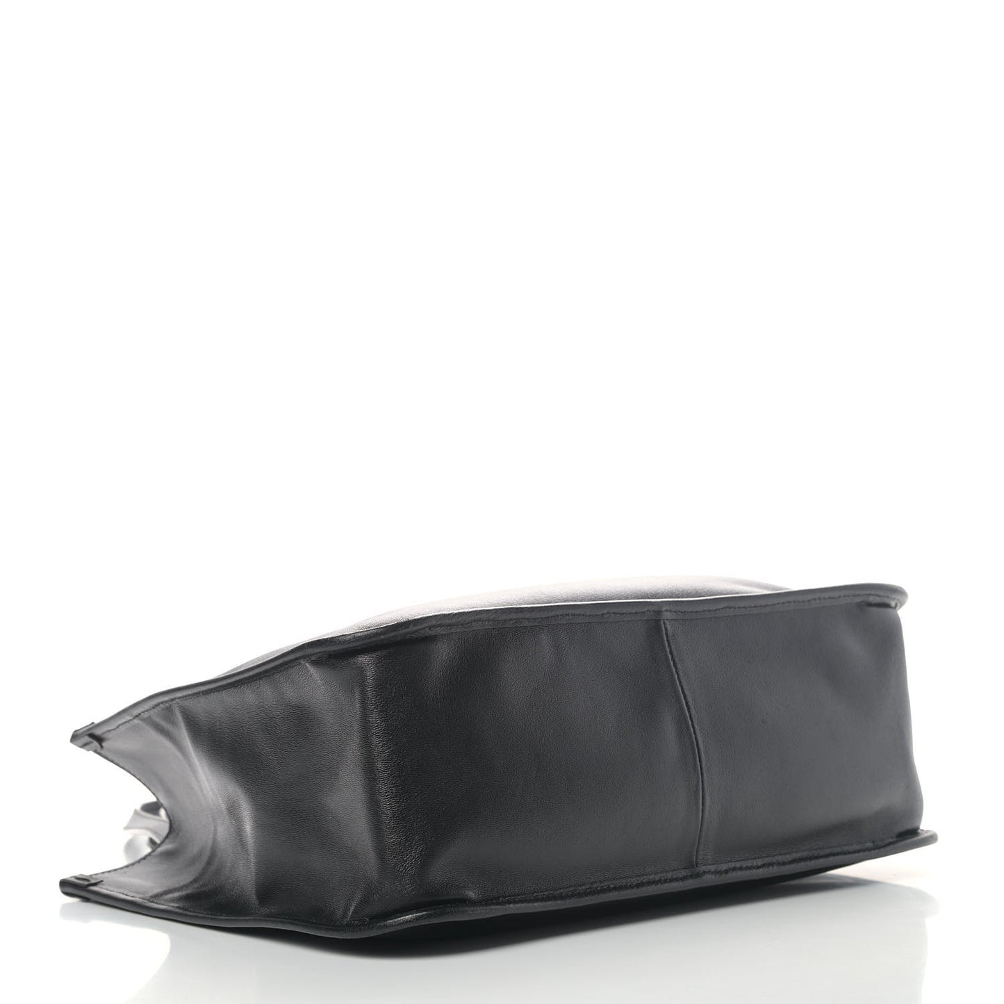 New Sakai Calfskin Lux Horsebit 1955 Tote Bag Black