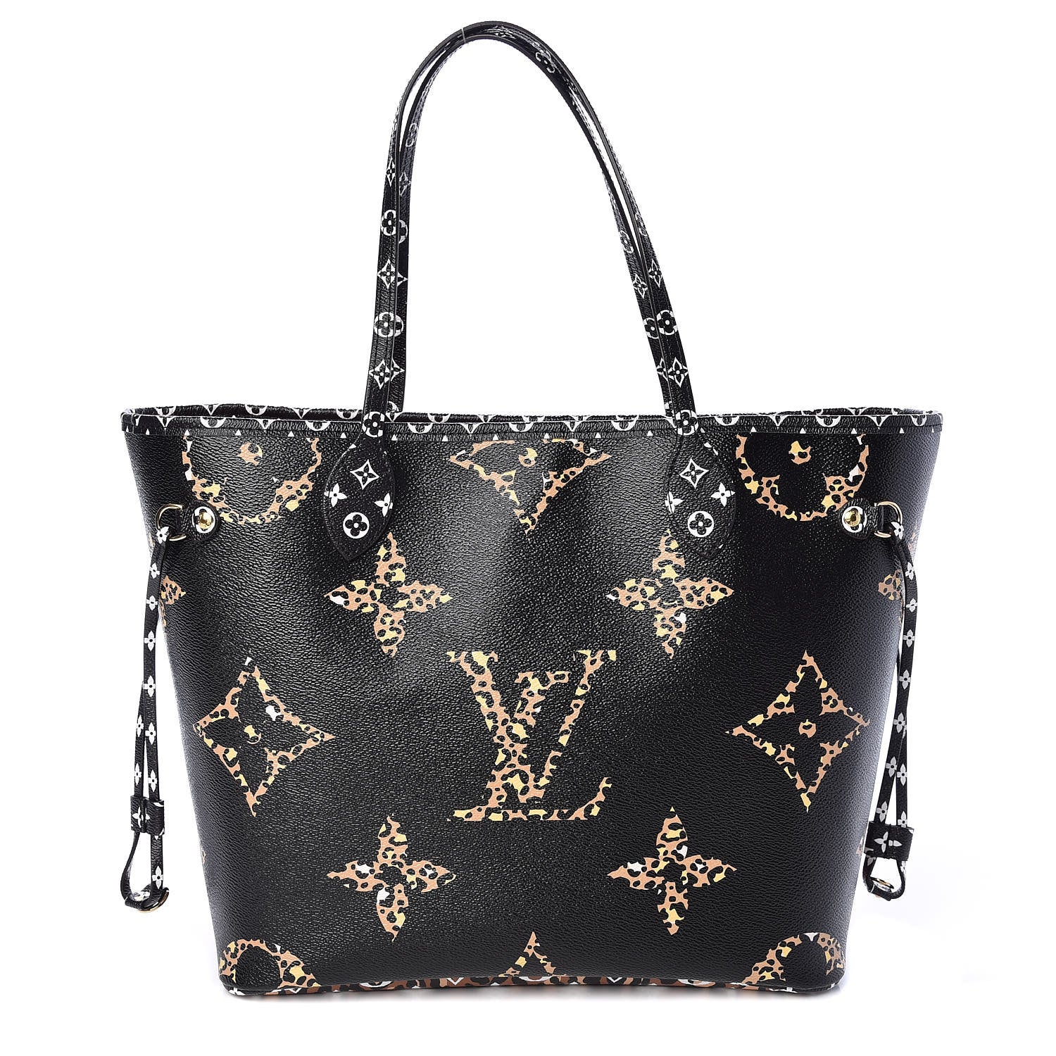 Louis Vuitton Monogram Giant Jungle Neverfull MM Black 1 of 10