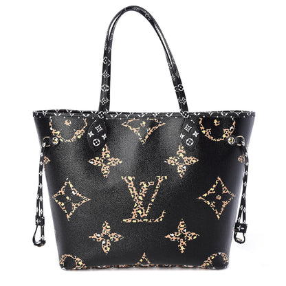 Louis Vuitton Monogram Giant Jungle Neverfull MM Black 1 of 10