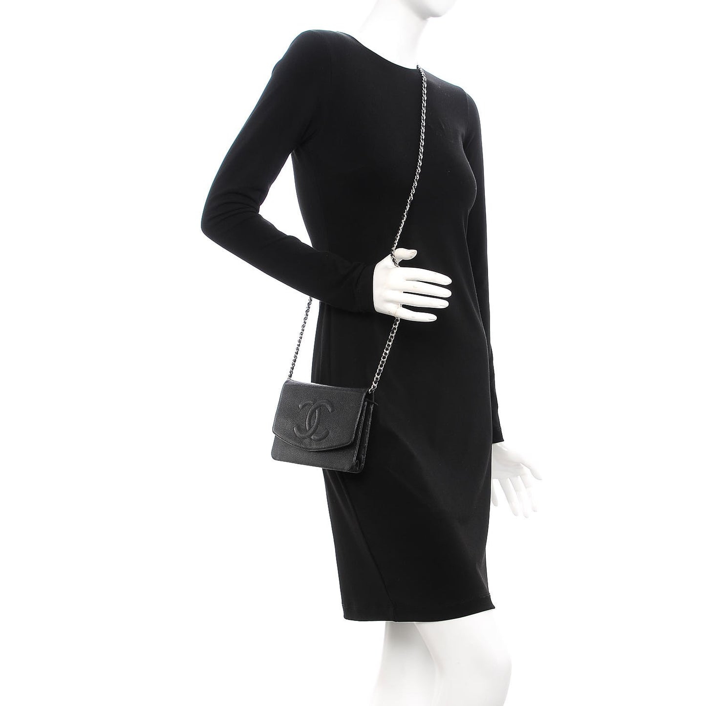 Caviar Timeless CC Wallet On Chain WOC Black