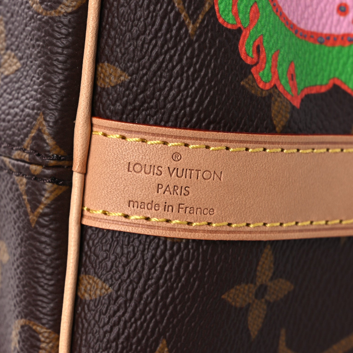 Louis Vuitton LV X YK Monogram Embroidered My Eternal Soul Speedy Bandouliere 25 Multicolor 7 of 10