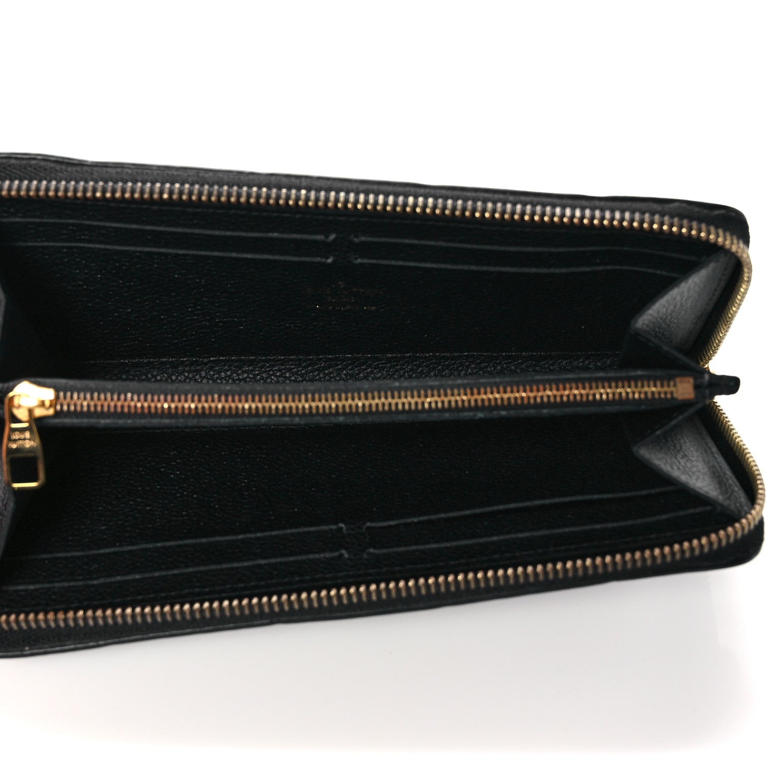 Louis Vuitton Empreinte Clemence Wallet Black 5 of 9
