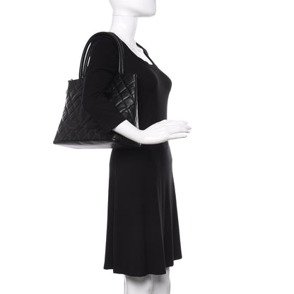 Chanel Caviar Quilted Medallion Tote Black 2 of 10