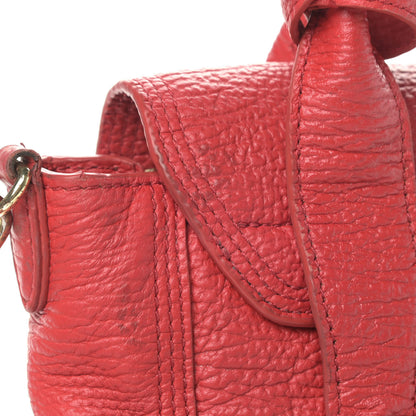 3.1 Phillip Lim Textured Calfskin Mini Pashli Satchel Red 5 of 10