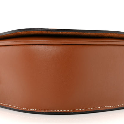 Celine Smooth Calfskin Cuir Triomphe Folco Crossbody Bag Tan 9 of 11