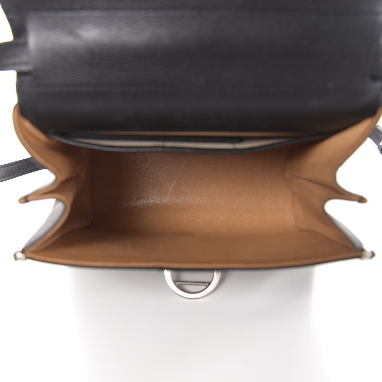Delvaux Calfskin Mini Brillant Satchel Black 4 of 13
