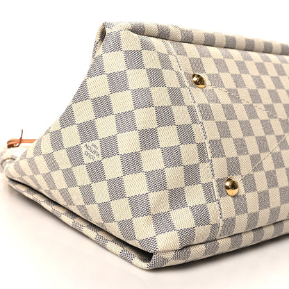 Louis Vuitton Damier Azur Artsy MM 8 of 10