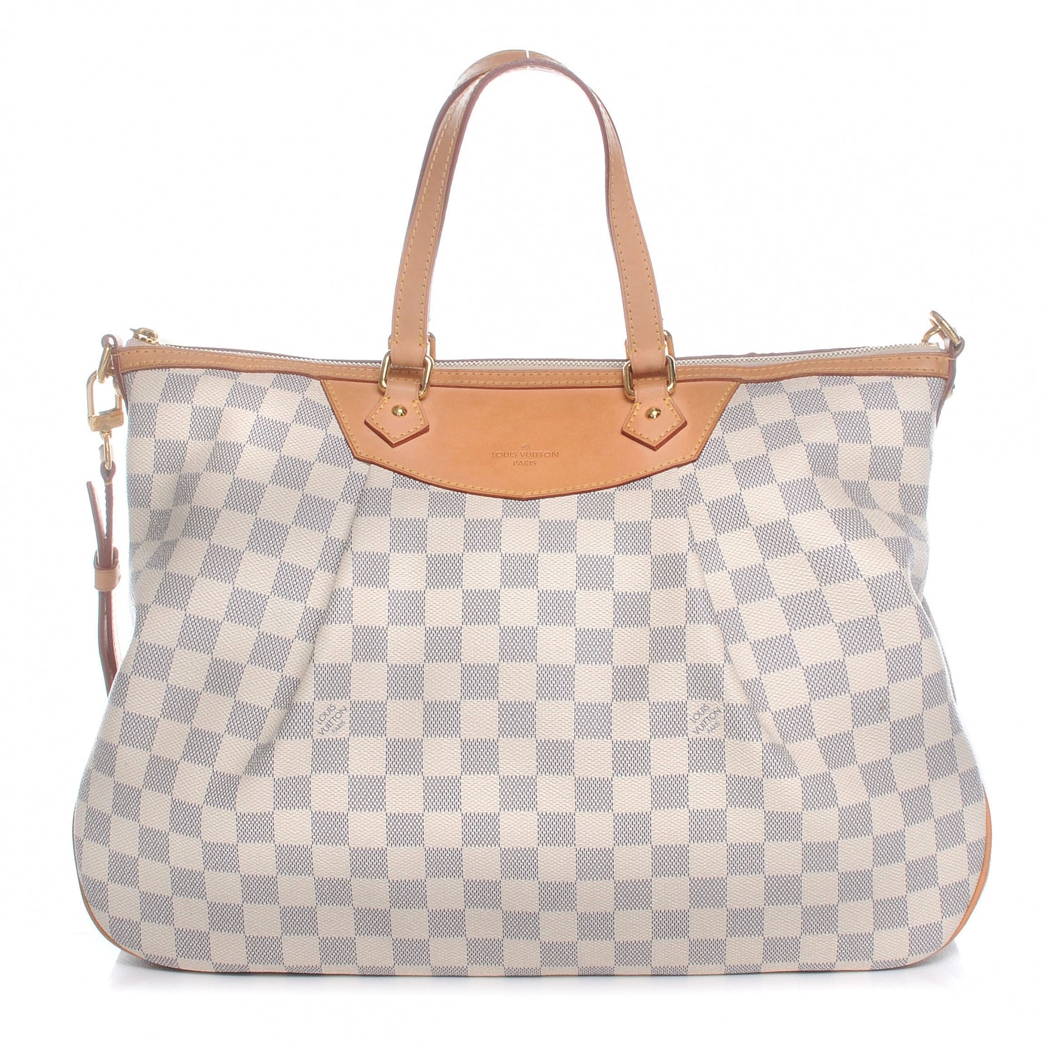 Louis Vuitton Damier Azur Siracusa GM 1 of 8