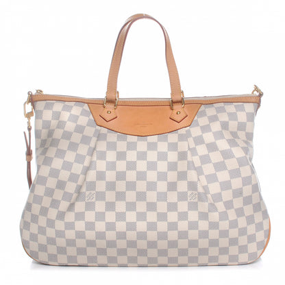 Louis Vuitton Damier Azur Siracusa GM 1 of 8