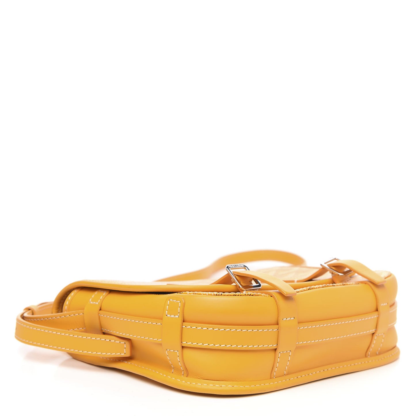 Goyardine Belvedere PM Messenger Bag Yellow