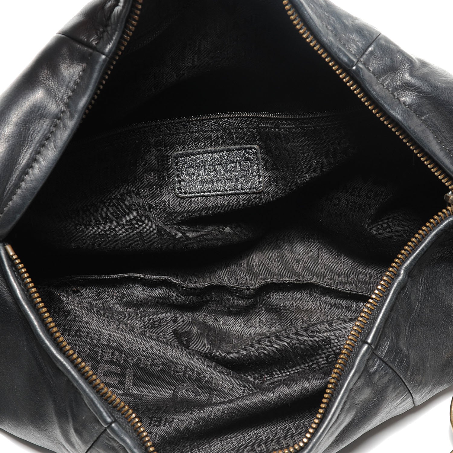 Chanel Lambskin Small Chain Hobo Black 7 of 7