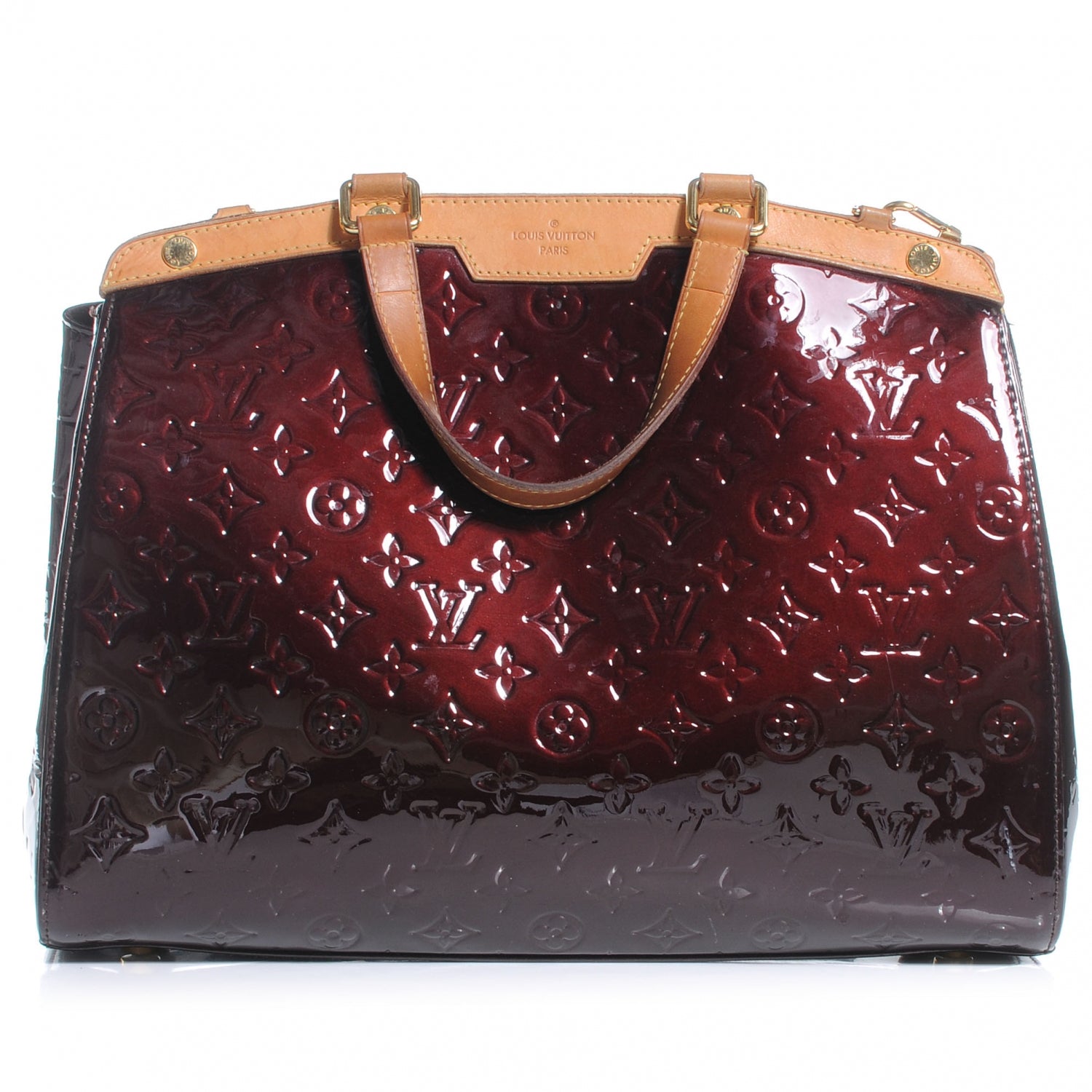 Louis Vuitton Vernis Brea GM Amarante 1 of 9
