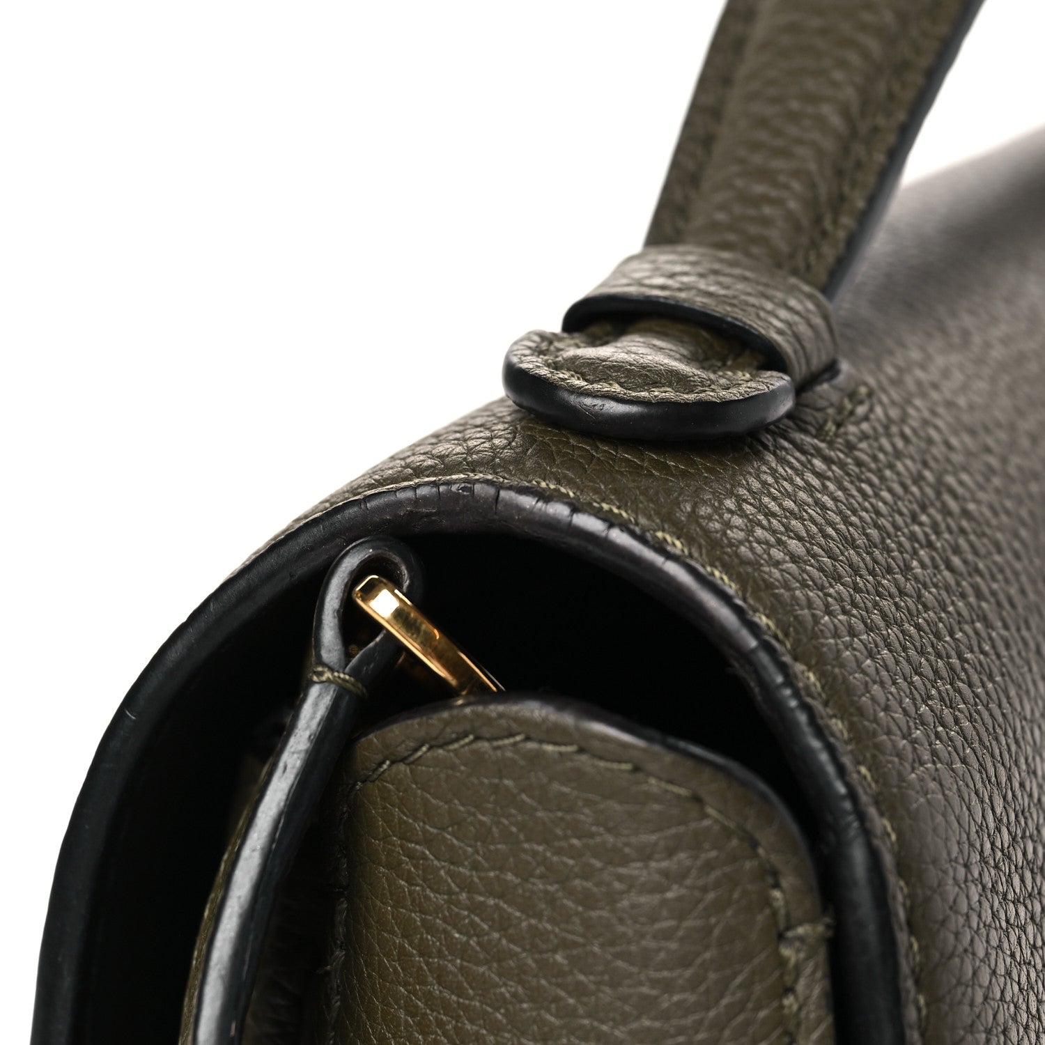 Louis Vuitton Grained Calfskin Vivienne NM Kaki 10 of 16