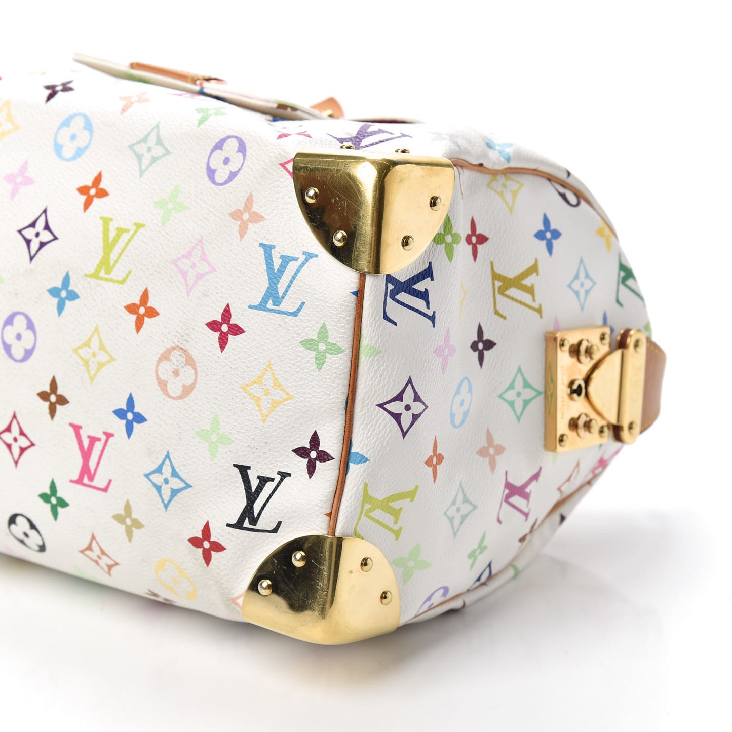 Monogram Multicolor Speedy 30 White