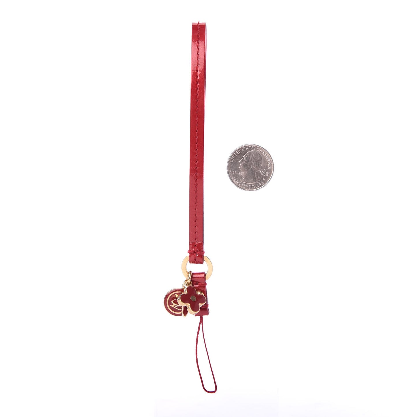 Vernis Charm Phone Strap Red