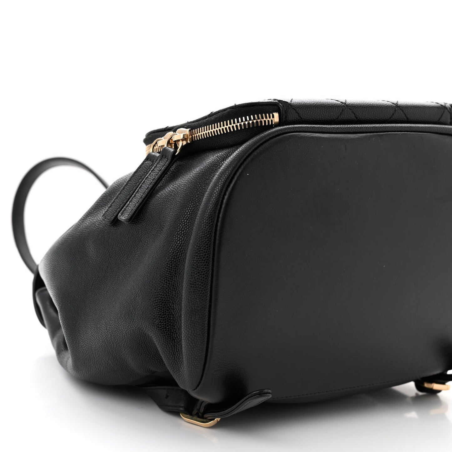 Caviar Quilted Business Affinity Backpack Black