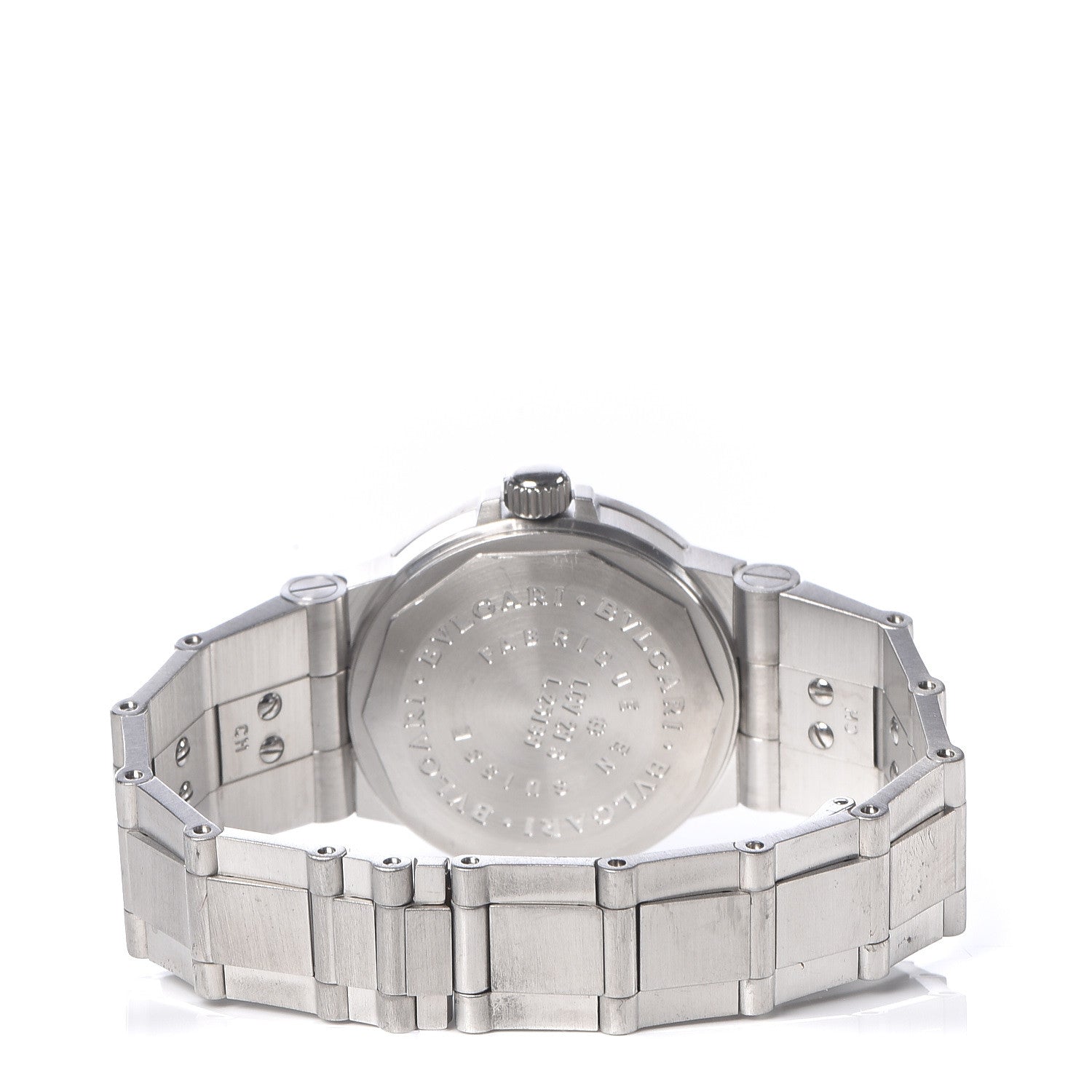 Bulgari Stainless Steel 29mm Diagono Automatic Watch Black 4 of 6