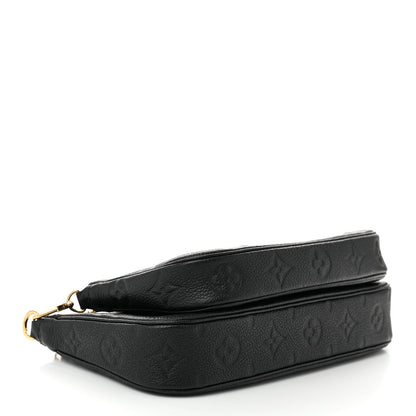 Louis Vuitton Empreinte Monogram Giant Multi Pochette Accessories Black 4 of 10