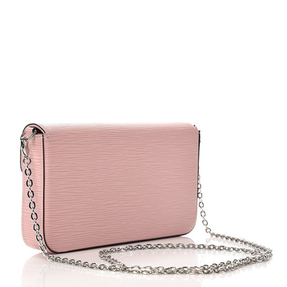 Louis Vuitton Epi Pochette Felicie Rose Ballerine 3 of 6