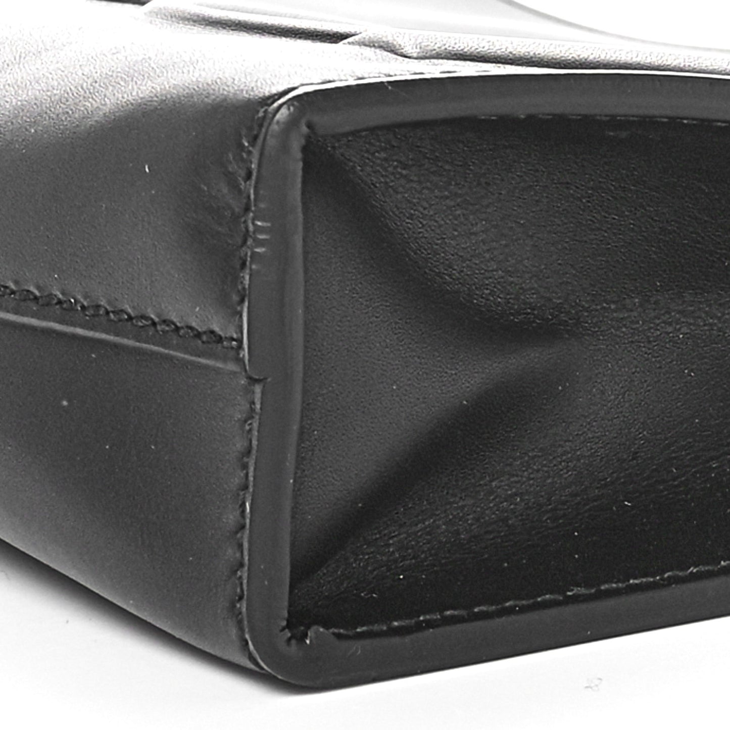 Calfskin Embossed XL Clutch Black