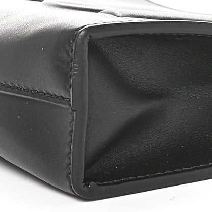 Gucci Calfskin Embossed XL Clutch Black 10 of 11