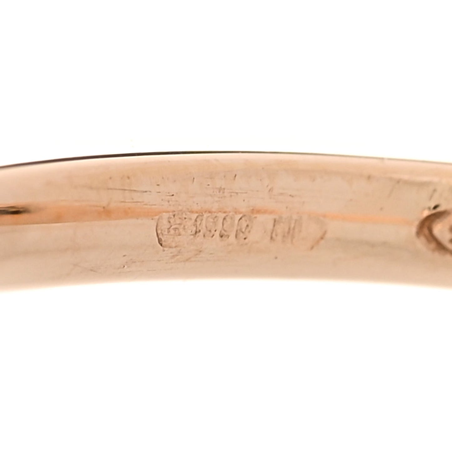 18K Rose Gold Sterling Silver Return to Tiffany Love Bugs Butterfly Ring 52 6