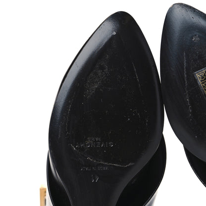 Givenchy Calfskin Shark Lock Ankle Boots 41 Black 6 of 9