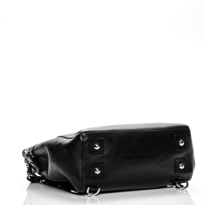 Mulberry Natural Leather Cara Delevingne Convertible Satchel Black 4 of 10