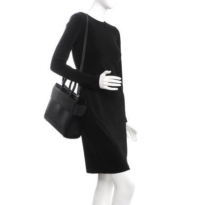 Givenchy Grained Calfskin Small Horizon Satchel Black 2 of 7