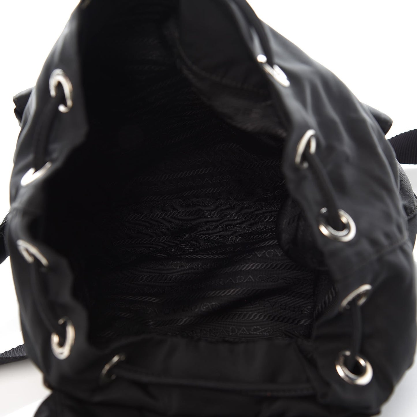 Nylon Vela Small Backpack Black
