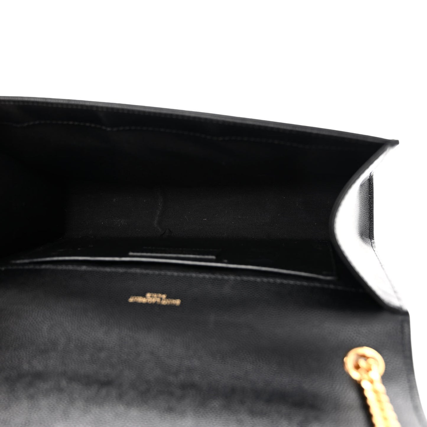 Grain De Poudre Medium Classic Monogram Kate Satchel Black