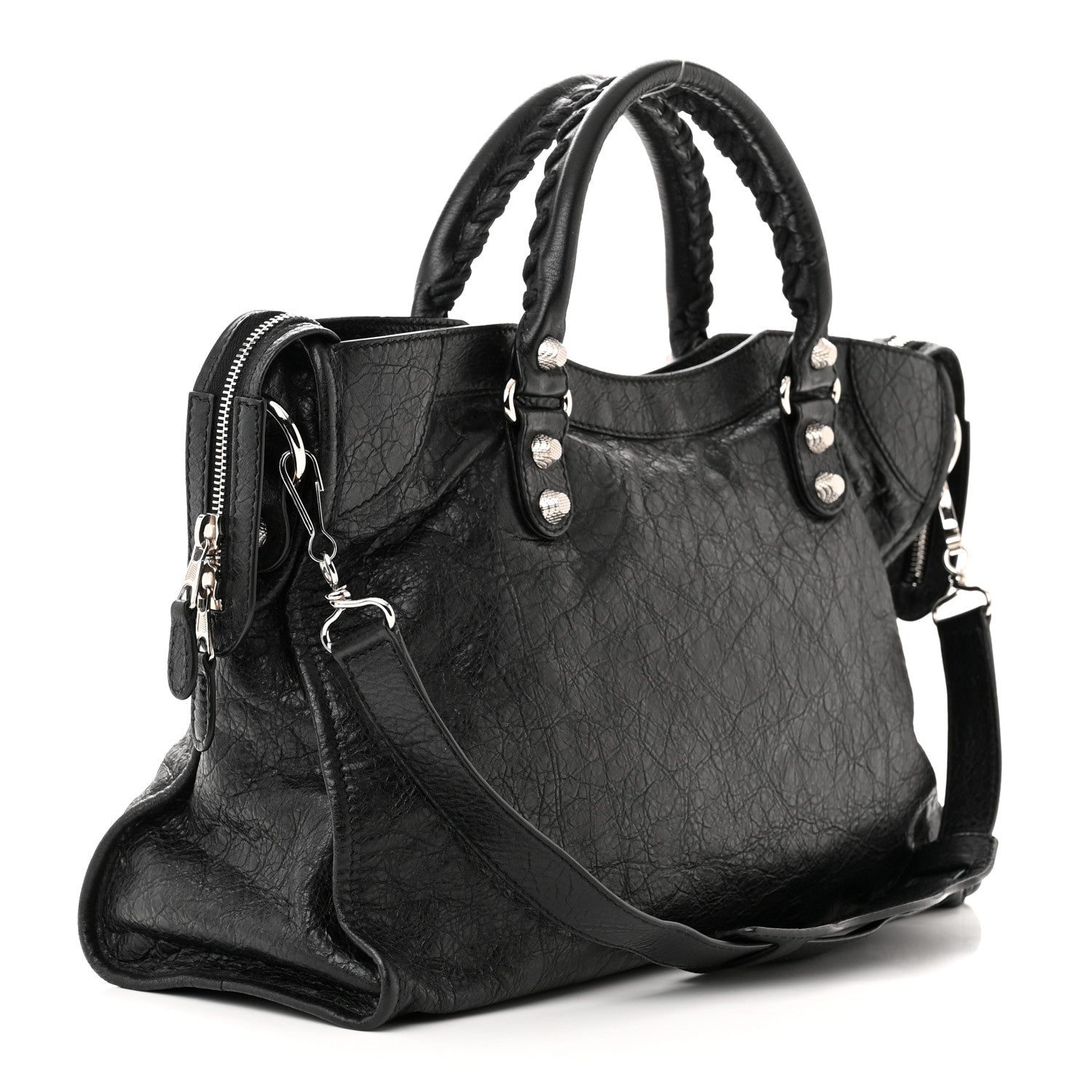 Balenciaga Agneau Giant 12 Silver Hardware City Black 3 of 17