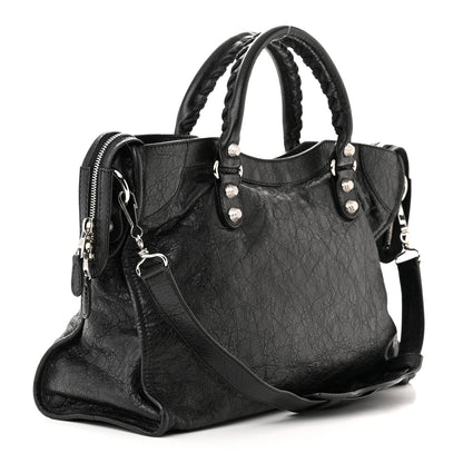 Balenciaga Agneau Giant 12 Silver Hardware City Black 3 of 17