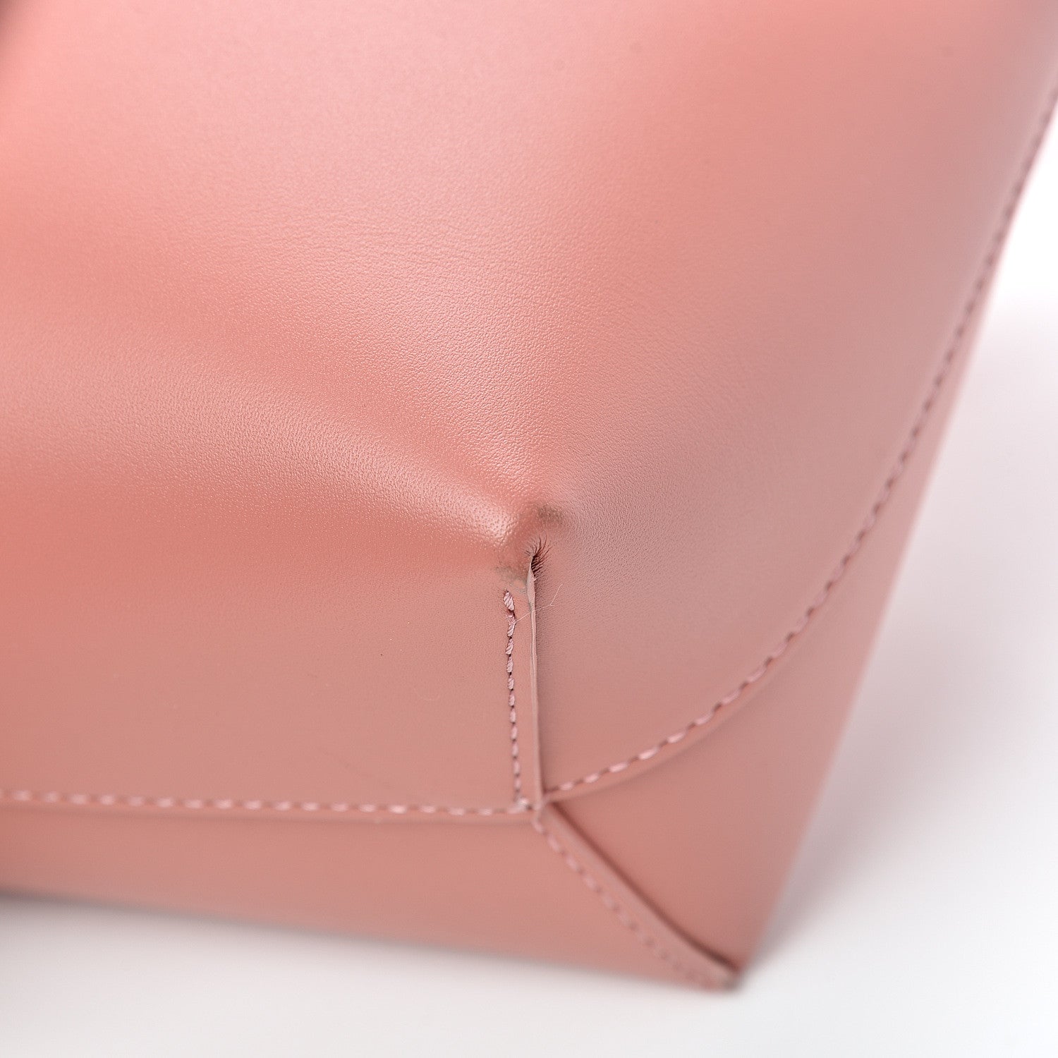 Mansur Gavriel Calfskin Mini Mini Bucket Bag Blush 9 of 9