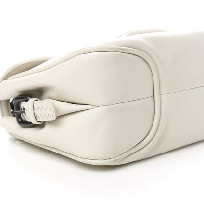Bottega Veneta Intrecciato Rialto Shoulder Bag White 6 of 10