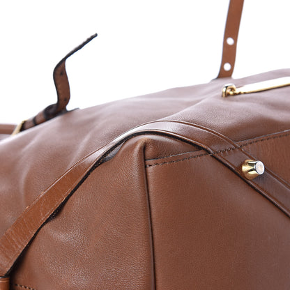 Burberry Calfskin House Check Small Salisbury Tote Brown 12 of 18
