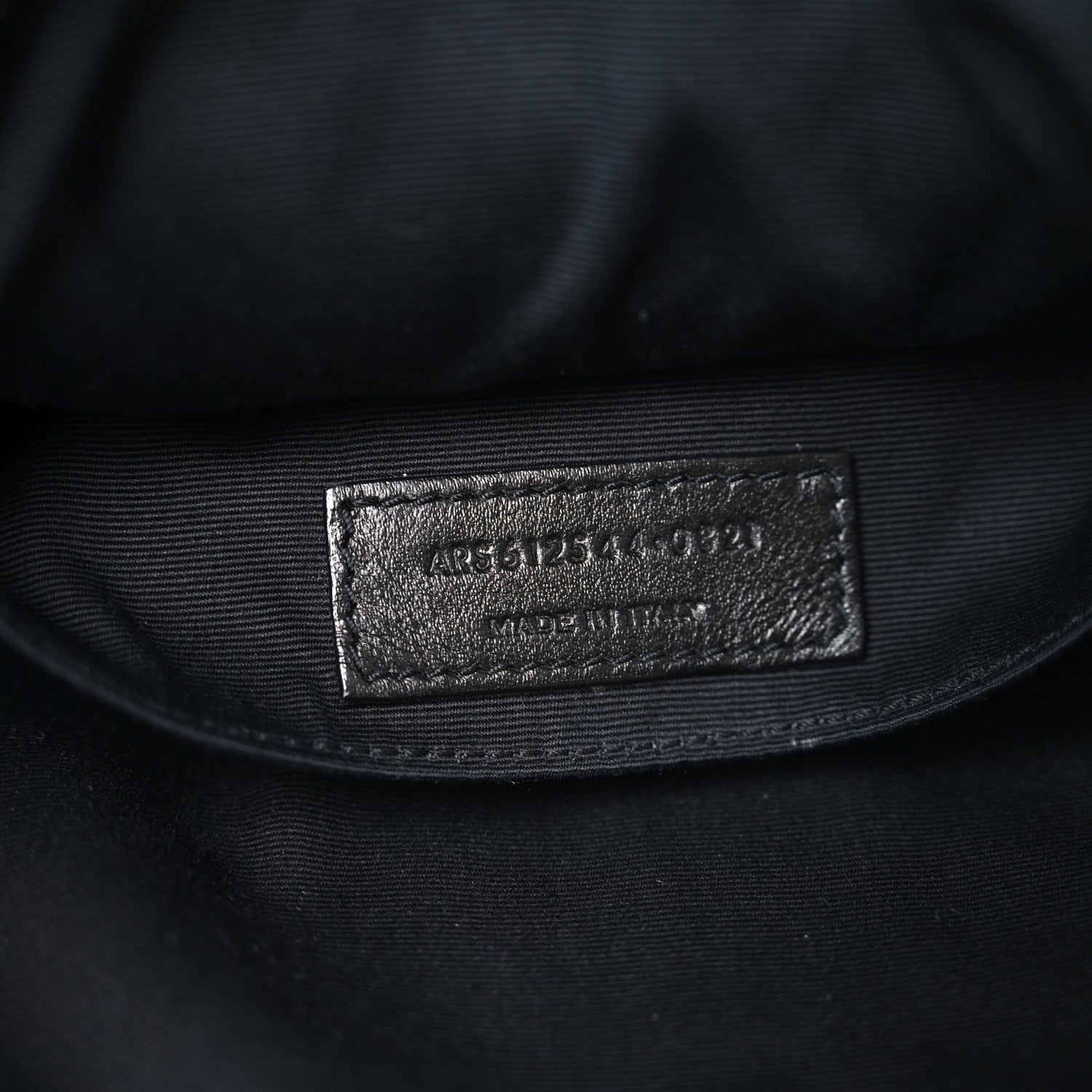 Saint Laurent Calfskin Matelasse Monogram Monochrome Lou Camera Bag Black 7 of 10