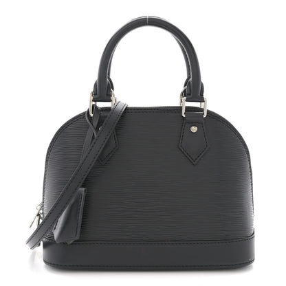 Louis Vuitton Epi Alma BB Black 1 of 10