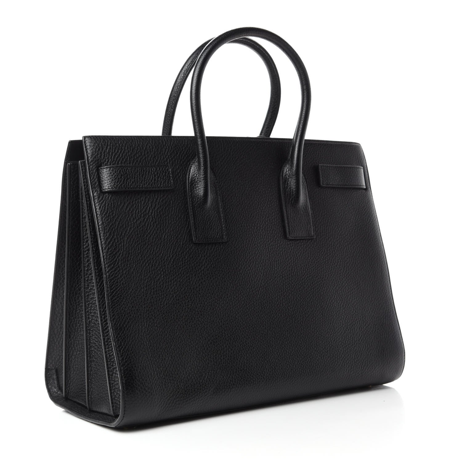 Saint Laurent Grained Calfskin Large Sac De Jour Carryall Black 3 of 10