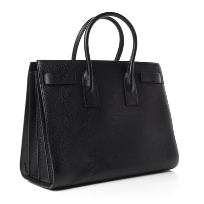 Saint Laurent Grained Calfskin Large Sac De Jour Carryall Black 3 of 10