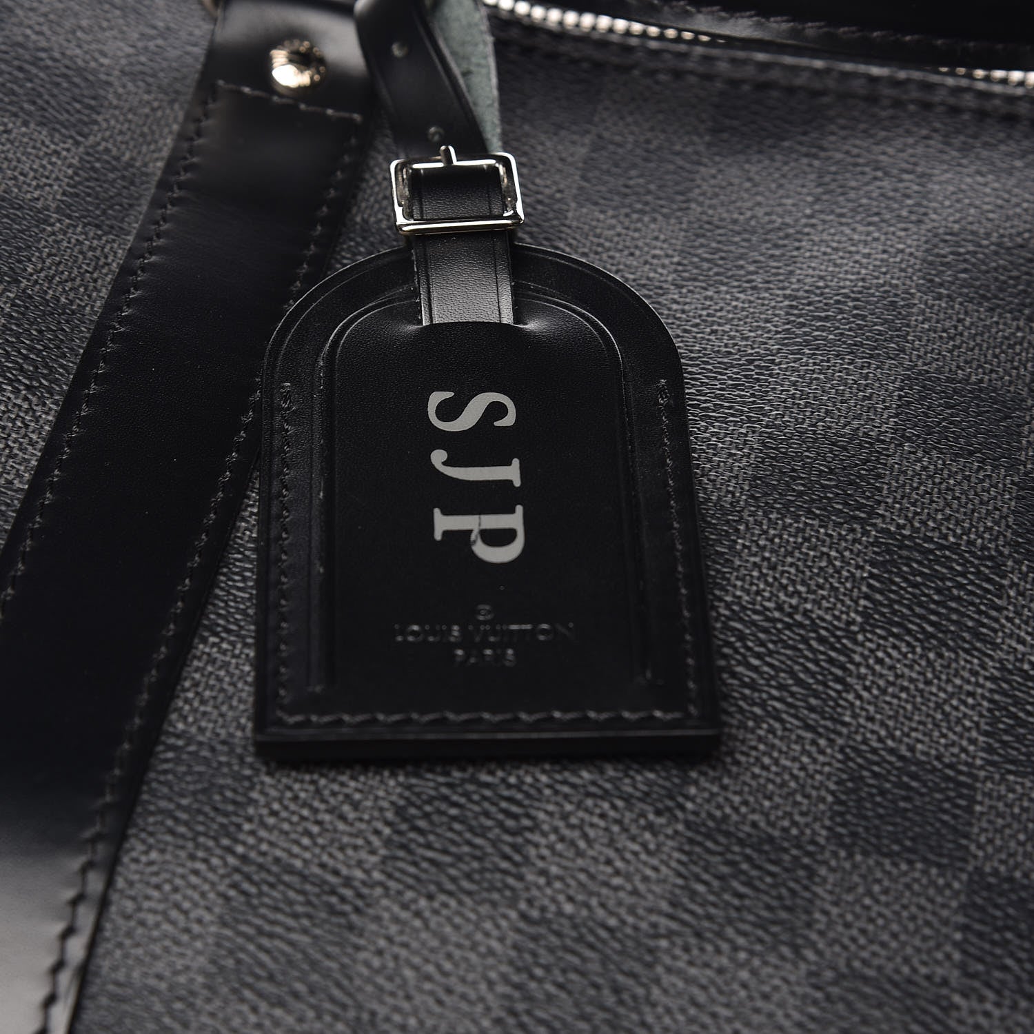 Louis Vuitton Damier Graphite Keepall Bandouliere 55 13 of 13